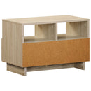 TV-bord 60 x 34.5 x 40 cm Sonoma-eg Konstrueret træ