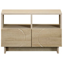 TV-bord 60 x 34.5 x 40 cm Sonoma-eg Konstrueret træ