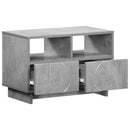TV-bord 60 x 34,5 x 40 cm Betongrå Konstrueret træ
