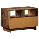 TV-bord 60 x 34.5 x 40 cm Gammelt træ Konstrueret træ