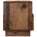 TV-bord 60 x 34.5 x 40 cm Gammelt træ Konstrueret træ