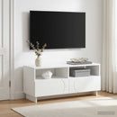 TV-bord 90 x 34.5 x 40 cm Hvid Konstrueret træ
