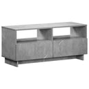 TV-bord 90 x 34.5 x 40 cm Betongrå Konstrueret træ