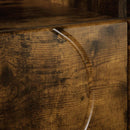 TV-bord 90 x 34,5 x 40 cm Røget eg Konstrueret træ