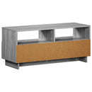 TV-bord 90 x 34.5 x 40 cm Grå Sonoma Konstrueret træ