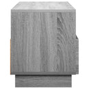 TV-bord 90 x 34.5 x 40 cm Grå Sonoma Konstrueret træ