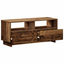 TV-bord 90 x 34.5 x 40 cm Gammelt træ Konstrueret træ