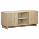 TV-bord 90 x 34.5 x 40 cm Sonoma-eg Konstrueret træ