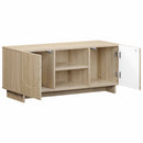 TV-bord 90 x 34.5 x 40 cm Sonoma-eg Konstrueret træ