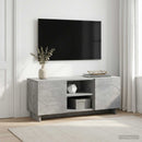 TV-bord 90 x 34.5 x 40 cm Betongrå Konstrueret træ
