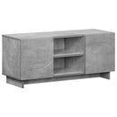 TV-bord 90 x 34.5 x 40 cm Betongrå Konstrueret træ