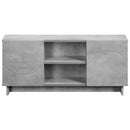 TV-bord 90 x 34.5 x 40 cm Betongrå Konstrueret træ