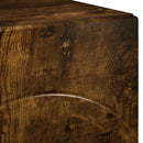 TV-bord 90 x 34.5 x 40 cm Røget eg Konstrueret træ
