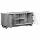 TV-bord 90 x 34.5 x 40 cm Grå Sonoma Konstrueret træ