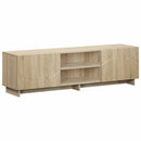 TV-bord 140 x 34.5 x 40 cm Sonoma-eg Konstrueret træ
