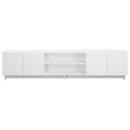 TV-bord 179,5 x 34,5 x 40 cm Hvid Konstrueret træ