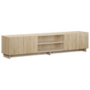 TV-bord 179,5 x 34,5 x 40 cm Sonoma-eg Konstrueret træ