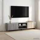 TV-bord 179,5 x 34,5 x 40 cm Grå Sonoma Konstrueret træ