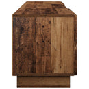 TV-bord 179,5 x 34,5 x 40 cm Gammelt træ Konstrueret træ
