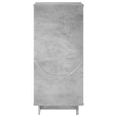 Skænk Betongrå 33.5 x 34.5 x 75 cm Konstrueret træ