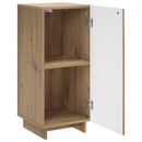 Skænk Artisan-eg 33.5 x 34.5 x 75 cm Konstrueret træ