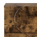 Skænk Røget eg 33,5 x 34,5 x 75 cm Konstrueret træ