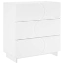 Skænk Hvid 70 x 38 x 75 cm Konstrueret træ
