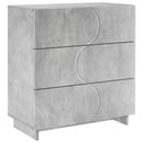 Skænk Betongrå 70 x 38 x 75 cm Konstrueret træ