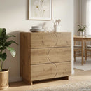 Skænk Artisan-eg 70 x 38 x 75 cm Konstrueret træ