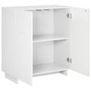 Skænk Hvid 67 x 34,5 x 75 cm Konstrueret træ