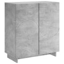 Skænk Betongrå 67 x 34,5 x 75 cm Konstrueret træ
