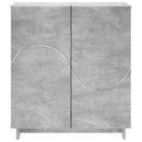 Skænk Betongrå 67 x 34,5 x 75 cm Konstrueret træ