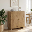 Skænk Artisan-eg 67 x 34,5 x 75 cm Konstrueret træ