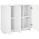Sideboard Hvid 85.5 x 31 x 75 cm Konstrueret træ
