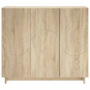 Sideboard Sonoma-eg 85.5 x 31 x 75 cm Konstrueret træ