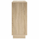 Sideboard Sonoma-eg 85.5 x 31 x 75 cm Konstrueret træ