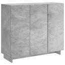 Sideboard Betongrå 85.5 x 31 x 75 cm Konstrueret træ