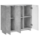 Sideboard Betongrå 85.5 x 31 x 75 cm Konstrueret træ