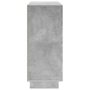 Sideboard Betongrå 85.5 x 31 x 75 cm Konstrueret træ