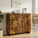 Sideboard Røget eg 85.5 x 31 x 75 cm Konstrueret træ