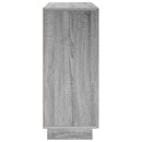 Sideboard Grå Sonoma 85.5 x 31 x 75 cm Konstrueret træ