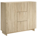 Sideboard Sonoma-eg 85.5 x 31 x 75 cm Konstrueret træ