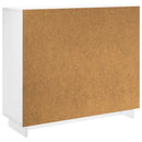 Sideboard Hvid højglans 85.5 x 31 x 75 cm Konstrueret træ