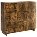 Sideboard Røget eg 85.5 x 31 x 75 cm Konstrueret træ