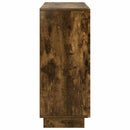 Sideboard Røget eg 85.5 x 31 x 75 cm Konstrueret træ
