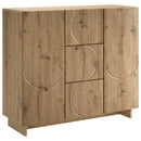 Sideboard Artisan-eg 85.5 x 31 x 75 cm Konstrueret træ