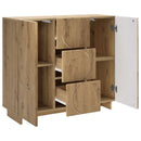 Sideboard Artisan-eg 85.5 x 31 x 75 cm Konstrueret træ