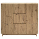 Sideboard Artisan-eg 85.5 x 31 x 75 cm Konstrueret træ