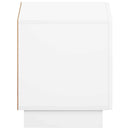 TV-bord 60 x 34.5 x 40 cm Hvid Konstrueret træ