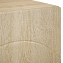 TV-bord 60 x 34.5 x 40 cm Sonoma-eg Konstrueret træ